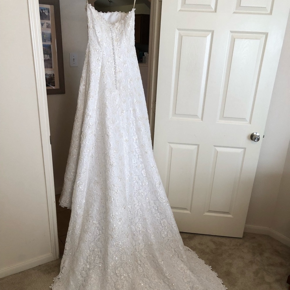 Strapless Wedding Dress - NEW